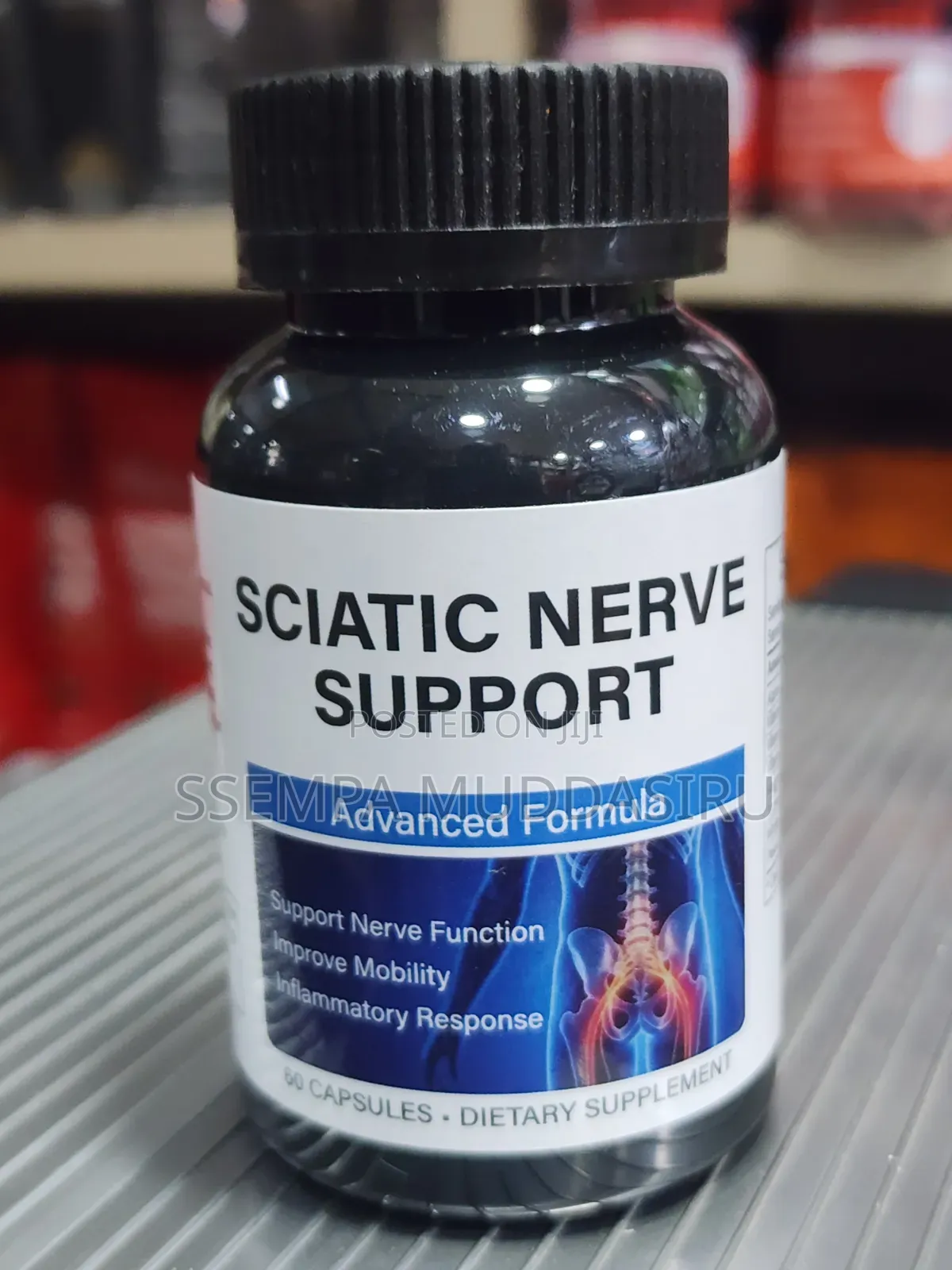 Sciatic Nerve Support 60 Capsules Dietry Supplement