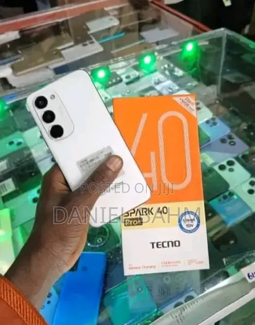 New Tecno Spark 40 Pro+ 256 GB White