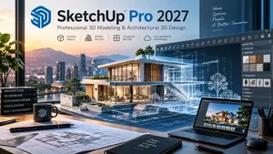 SketchUp Pro 2027 | Professional 3D Modeling & Architectural 3D Design