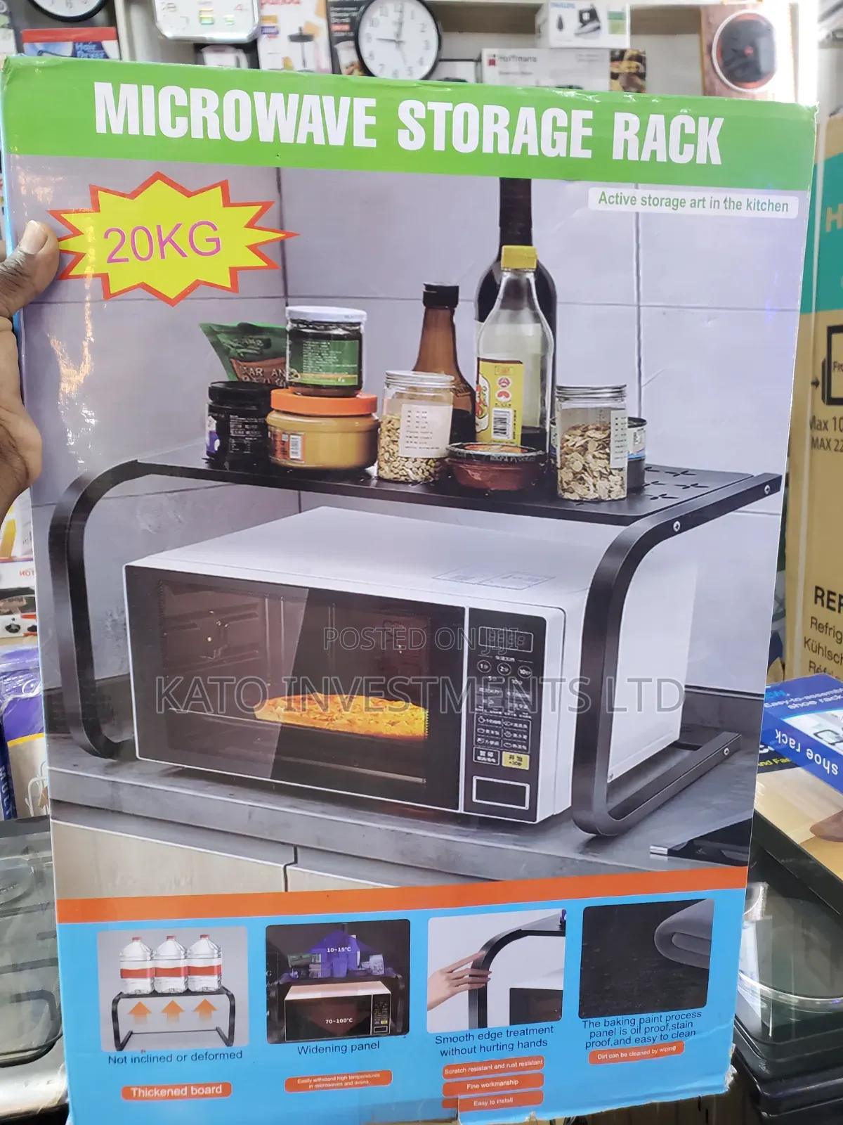 Active Storage Microwave 20kg Storage Rack