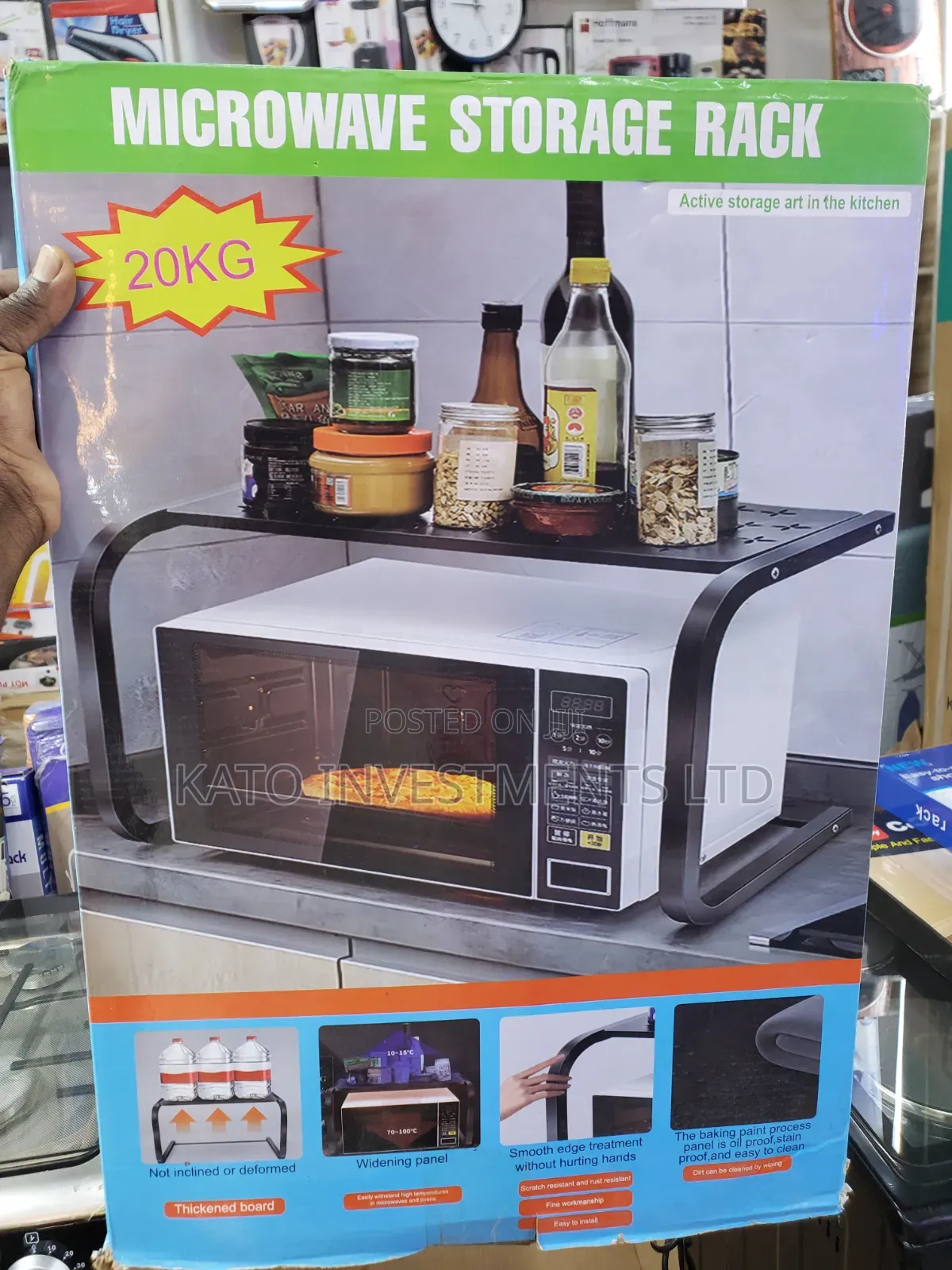 Active Storage Microwave 20kg Storage Rack