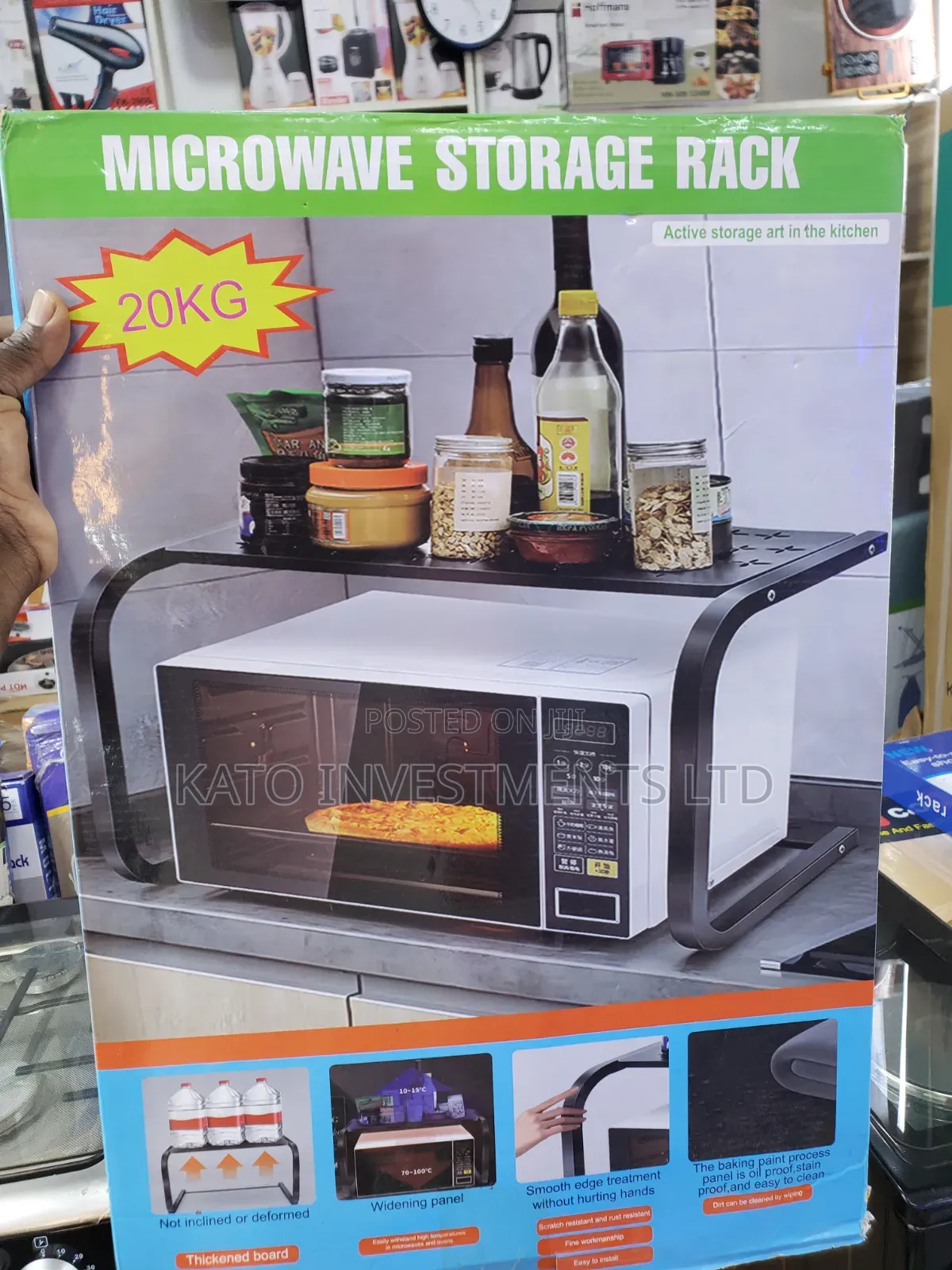 Active Storage Microwave 20kg Storage Rack