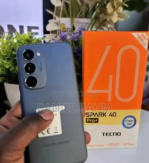 New Tecno Spark 40 Pro+ 256 GB Gray