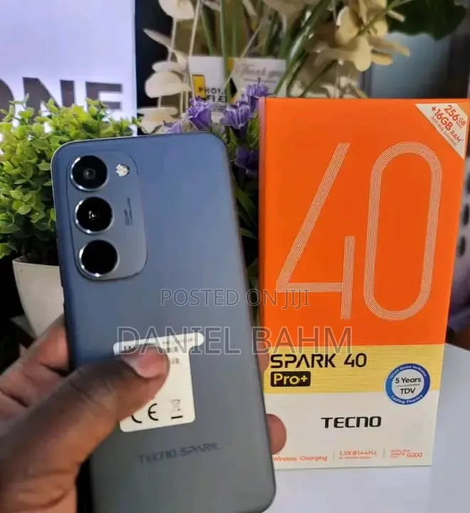 New Tecno Spark 40 Pro+ 256 GB Gray