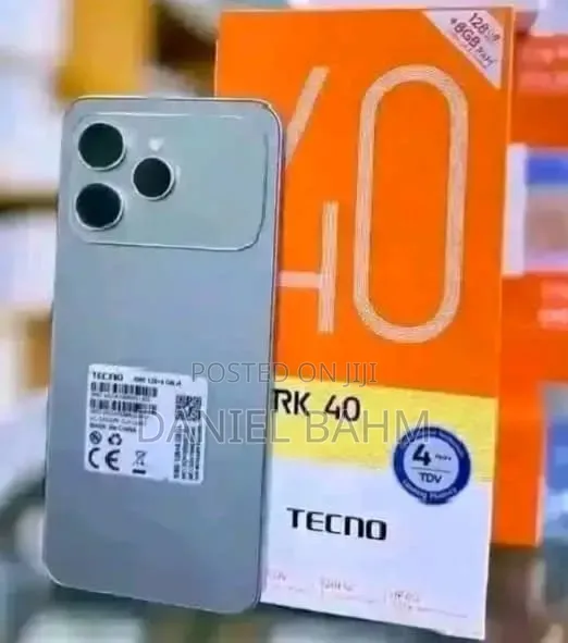 New Tecno Spark 40 256 GB Gray