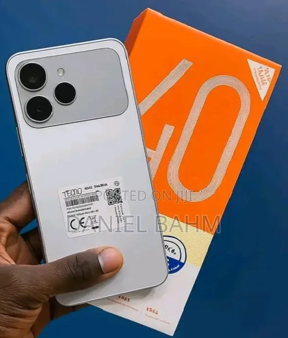 New Tecno Spark 40 256 GB Gray
