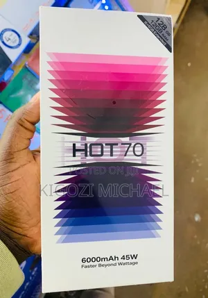 New Infinix Hot 70 256 GB Black