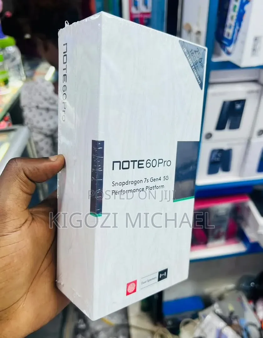 New Infinix Note 60 Pro 256 GB Black
