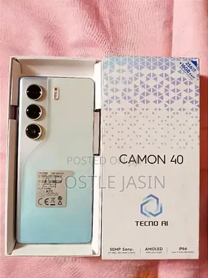 New Tecno Camon 40 Pro 5G 256 GB Blue