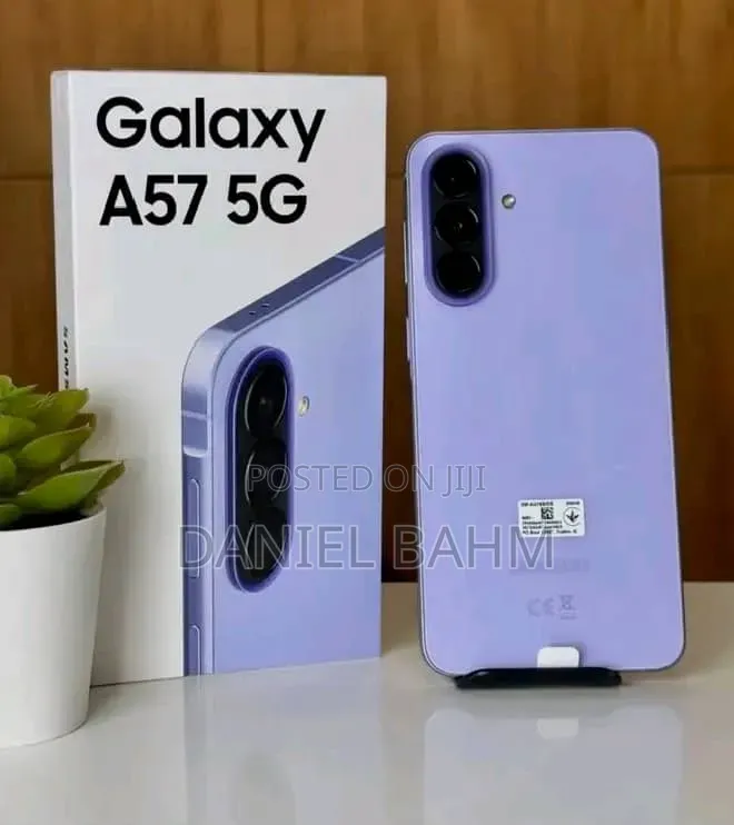 New Samsung Galaxy A57 256 GB Purple