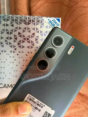 New Tecno Camon 40 Pro 5G 256 GB Black