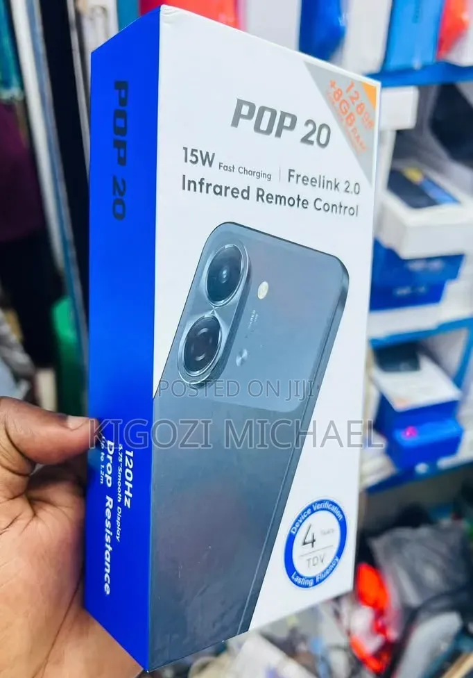 New Tecno Pop 20 128 GB Bronze