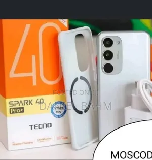 New Tecno Spark 40 Pro+ 256 GB White