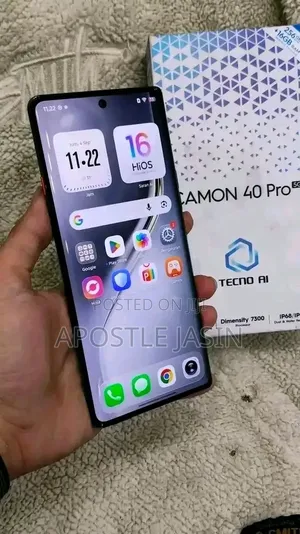 New Tecno Camon 40 Pro 5G 256 GB Gray