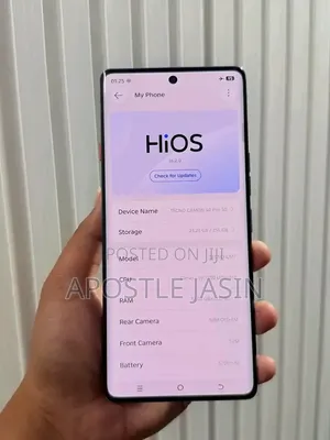 New Tecno Camon 40 Pro 5G 256 GB Gray