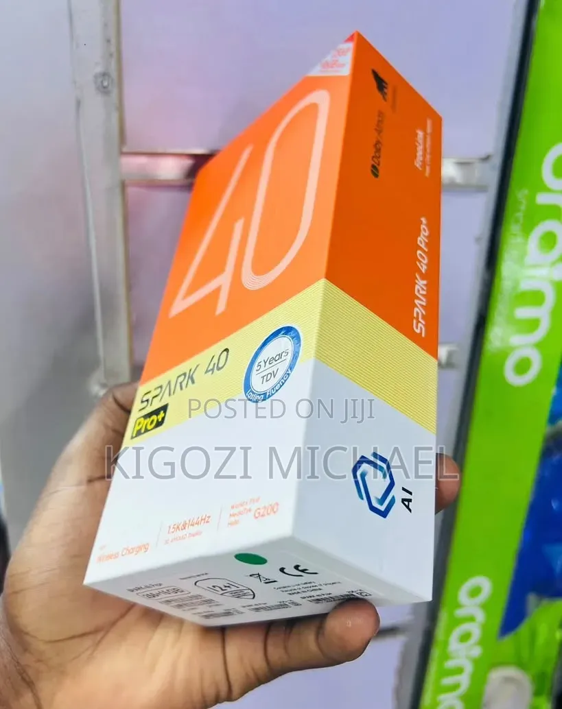New Tecno Spark 40 Pro+ 256 GB Gray