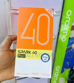 New Tecno Spark 40 Pro+ 256 GB Gray