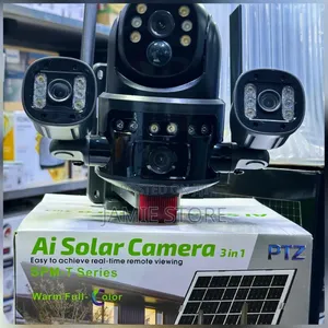 Ai Solar Camera 3 In1/ Surveillance Camera 3 In1