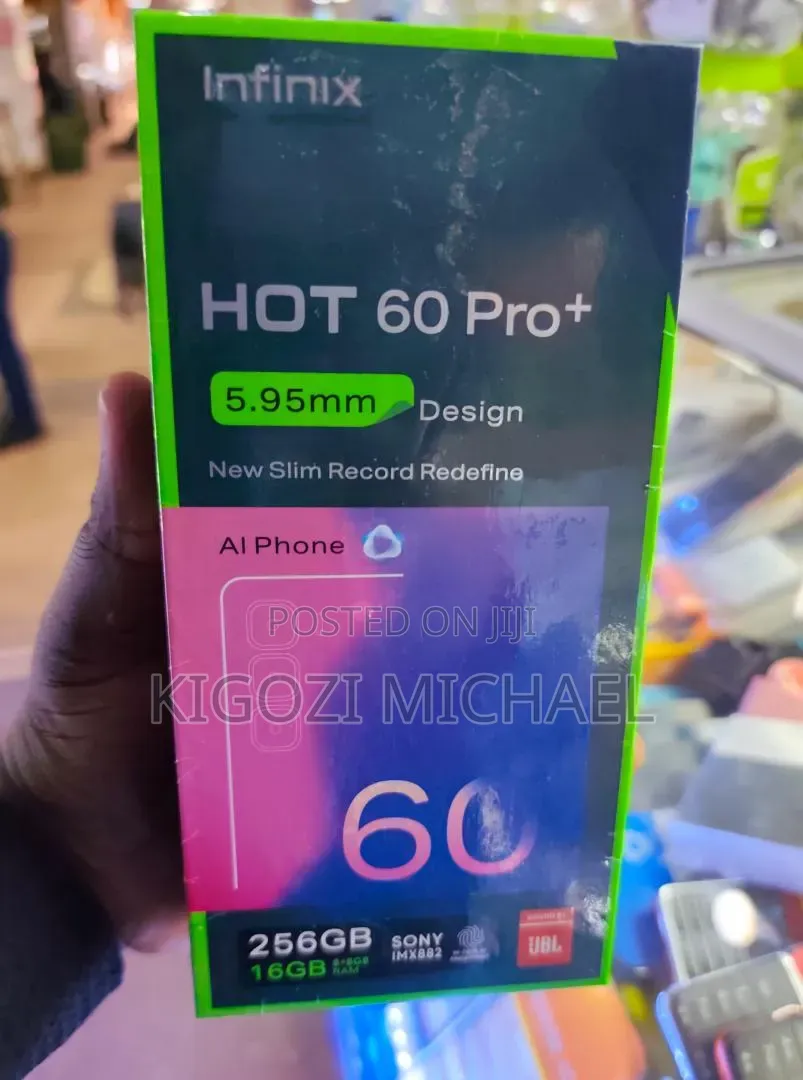 New Infinix Hot 60 Pro+ 256 GB Black