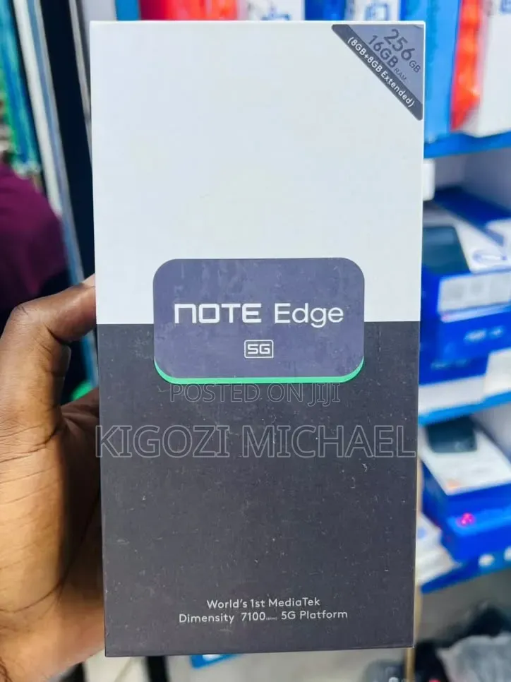 New Infinix Note Edge 256 GB Green