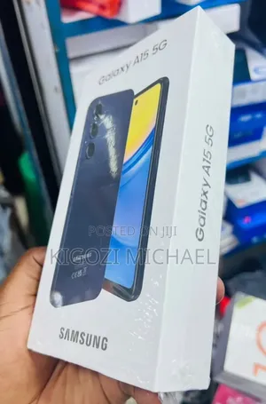 New Samsung Galaxy A15 5G 256 GB Black