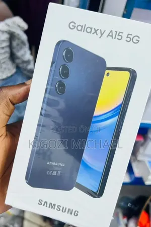New Samsung Galaxy A15 5G 256 GB Black