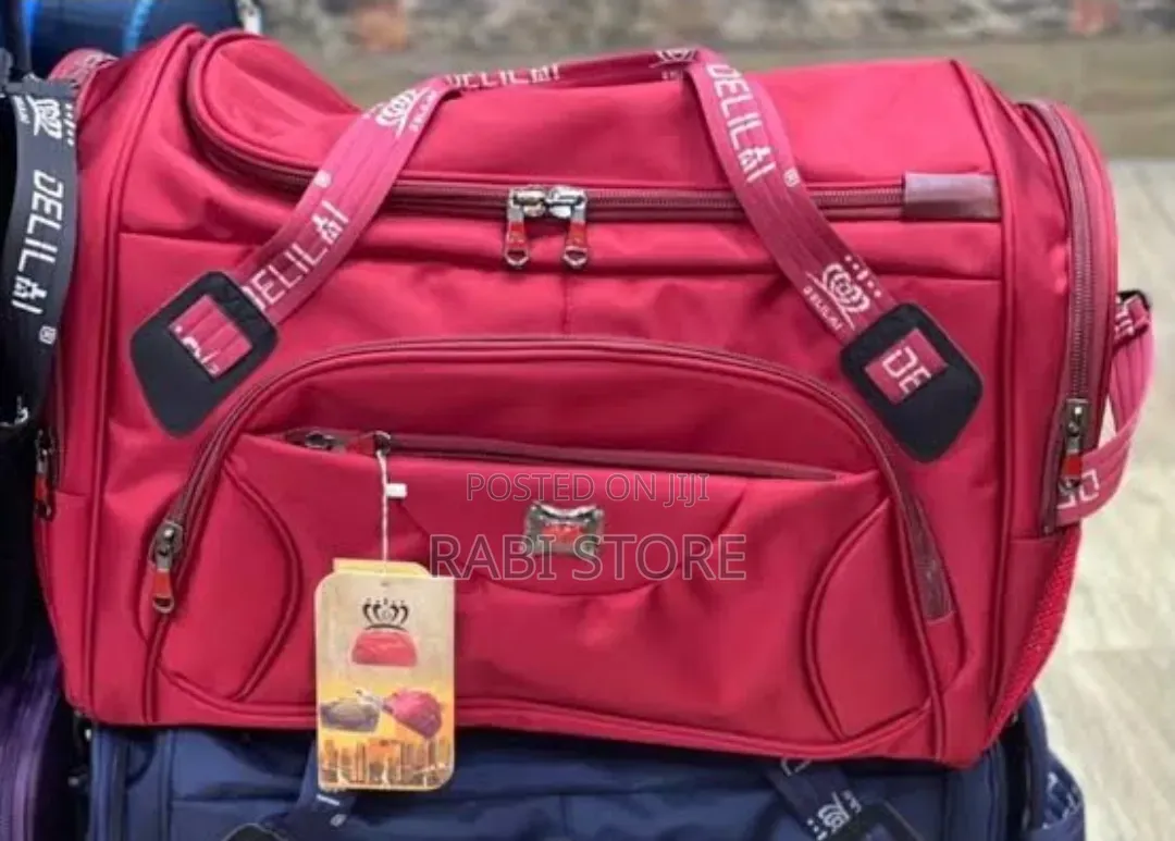 Red Luggage Bag, Travel Bag