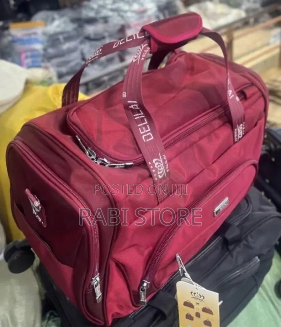 Red Luggage Bag, Travel Bag