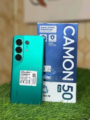 New Tecno Camon 50 Pro 256 GB Green