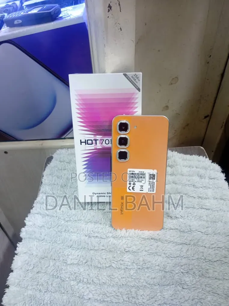 New Infinix Hot 70 Pro 256 GB Orange
