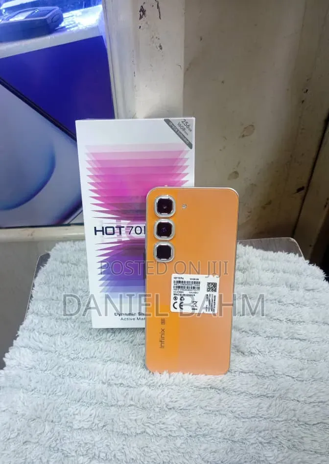 New Infinix Hot 70 Pro 256 GB Orange