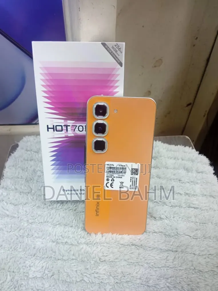 New Infinix Hot 70 Pro 256 GB Orange