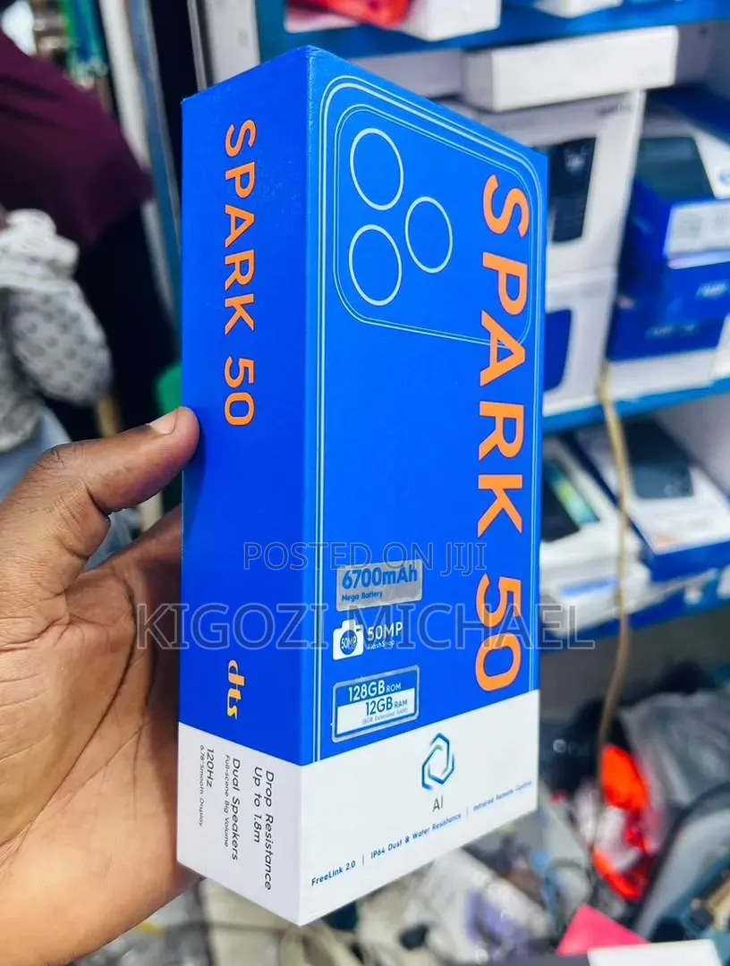 New Tecno Spark 50 128 GB Green