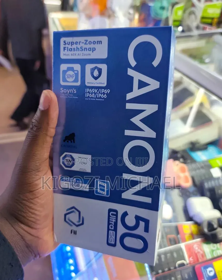 New Tecno Camon 50 Ultra 512 GB Blue