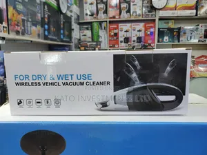 Wireless/Cordless Handheld Vehicle Vacuum Cleaner FOR WET AND DRY