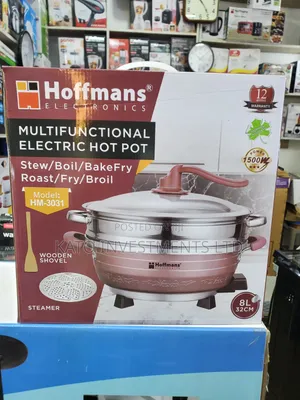 Hoffmans 8L Multifunctional Electric Hot Pot & Steamer GERMAN TECH