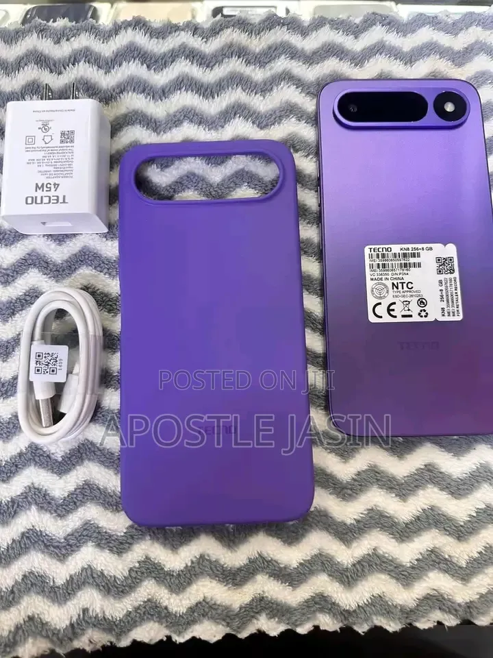 New Tecno Spark 50 5G 256 GB Purple