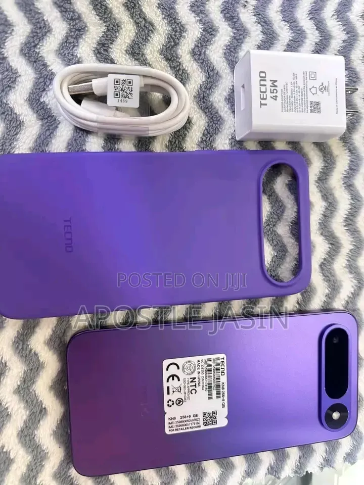 New Tecno Spark 50 5G 256 GB Purple