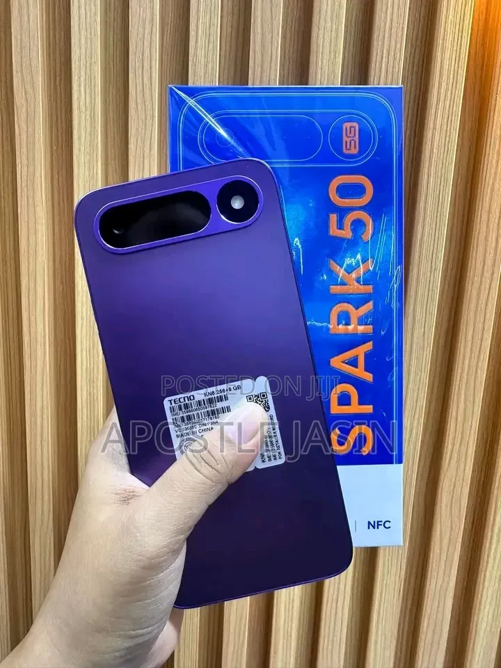 New Tecno Spark 50 5G 256 GB Purple