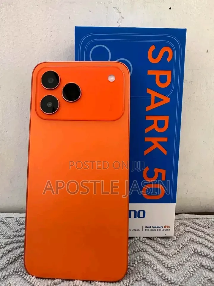 New Tecno Spark 50 128 GB Orange