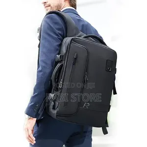 Vacuum Compression Travel Backpack Laptop Bag Business Expandable