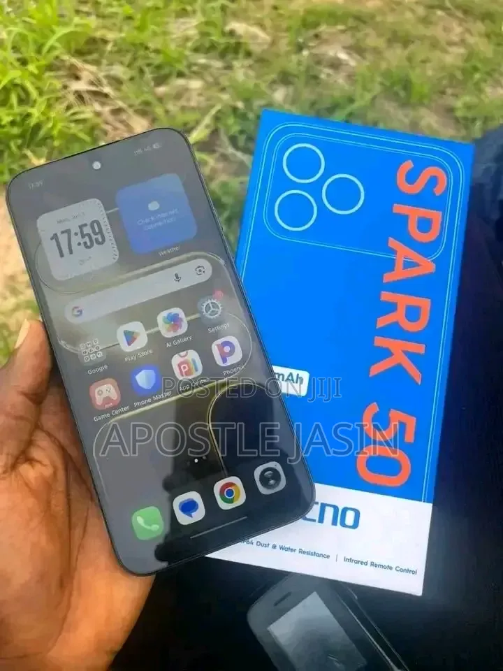 New Tecno Spark 50 128 GB Black