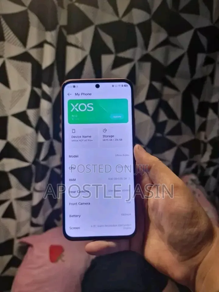 New Infinix Hot 60 Pro+ 256 GB Pink