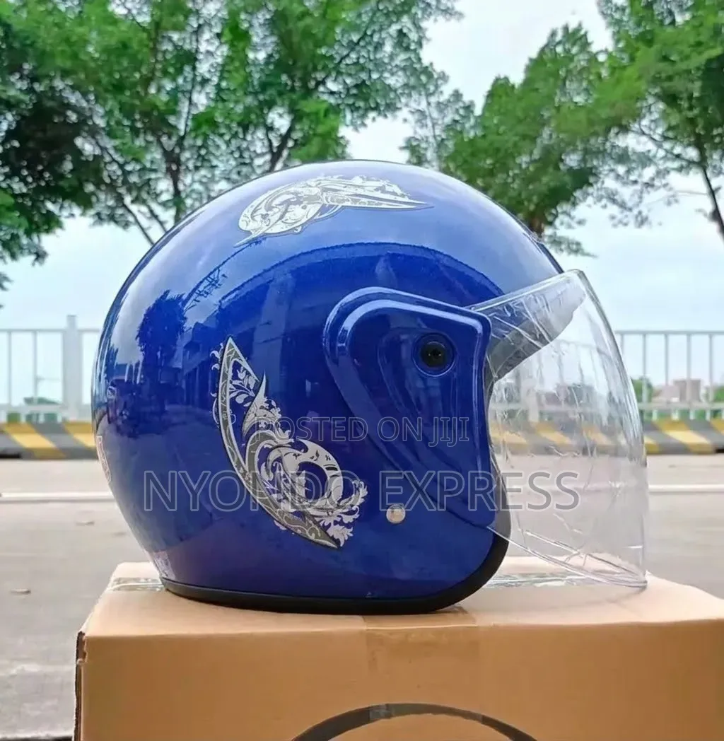 D&K Open Face Helmet for Motocycles and Bikes