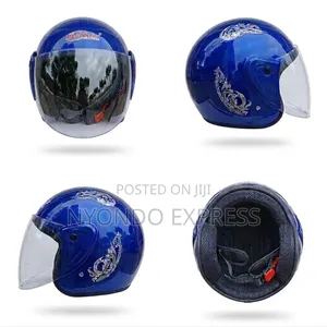 D&K Open Face Helmet for Motocycles and Bikes