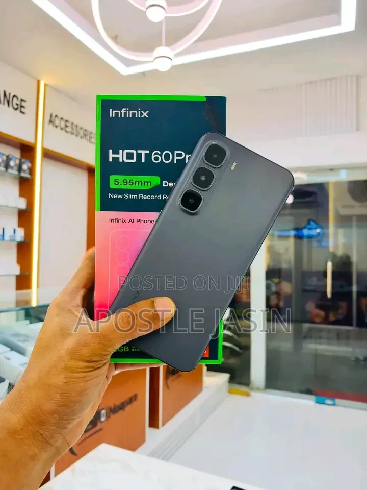 New Infinix Hot 60 Pro+ 256 GB Black