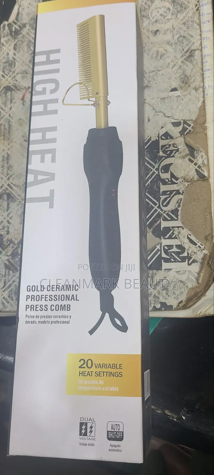 Electronic Hot Comb ,Hair Straightener
