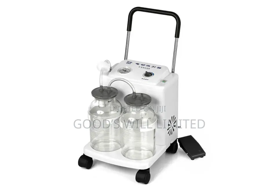Mobile Double Bottle Suction Machine