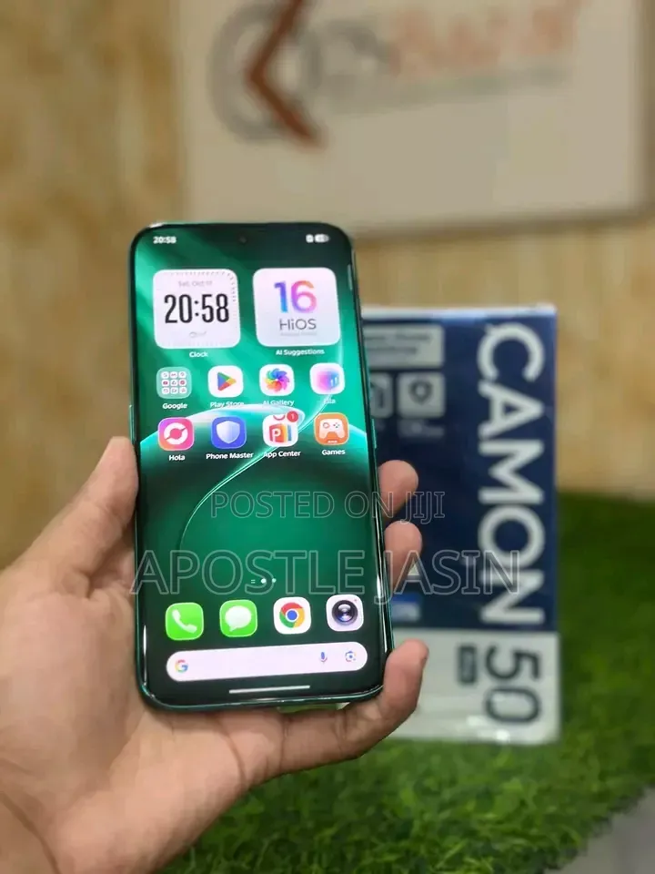 New Tecno Camon 50 Pro 256 GB Green