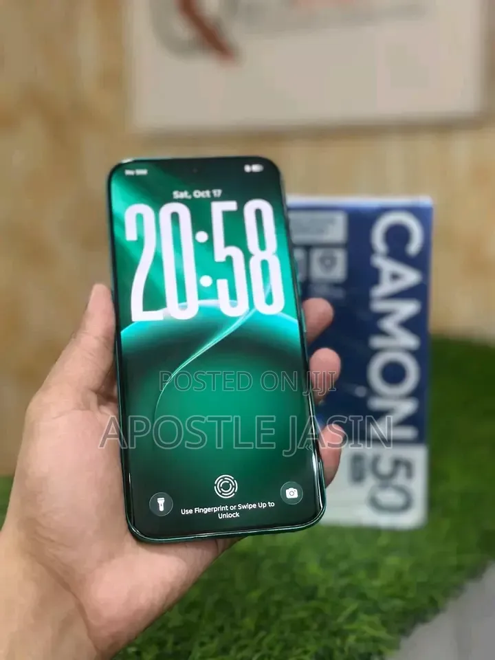 New Tecno Camon 50 Pro 256 GB Green